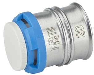 CONEL CONNECT MV2 Press Endkappe Messing – Pressfitting Rohrabschluss für Mehrschichtverbundrohr – Trinkwasser- & Heizungsinstallation – 16–32 mm (16 mm)