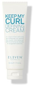 ELEVEN Australia Keep My Curl Defining Cream – Crème de Définition Anti-Frisottis pour Cheveux Bouclés et Ondulés – Au Quinoa et Thé Vert – Végan – 50ml