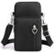 Borsa a Tracolla da Donna, Piccola Borsa, Fascia da Braccio per Cellulare con Porta Cuffie, Mini Borsa a Tracolla con Cinghie Regolabili Staccabili