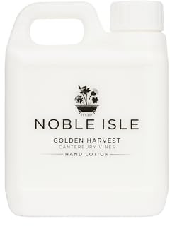 NOBLE ISLE Noble Isle Crema idratante per le mani - Ricarica di lozione per le mani di lusso - Crema per le mani antietà con il 96% di ingredienti naturali - Prodotto nel Regno Unito - Confezione di r