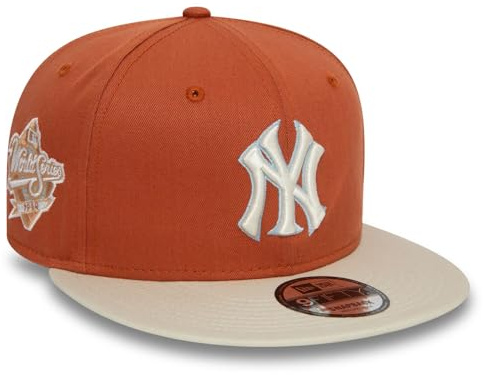 New Era 9Fifty Snapback Cappellino - Cooperstown New York Yankees, Marrone, S/M