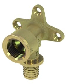 TECEflex Wandscheibe, Standard Messing, 7685, Ausführung: Dimension 14 x Innengewinde (RP) 1/2