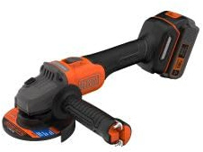 SMERIGLIATRICE ANGOLARE A BATTERIA 'BCG6L8F1S-QW' 18V 4 Ah Litio - 115 mm