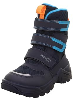 Superfit Snow Max Warm Gefütterte Gore-Tex, Stivali da Neve, Blu Turchese 8030, 25 EU Larga