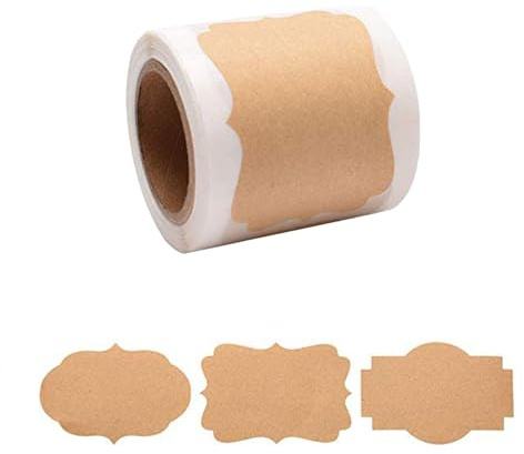 Lot de 300 étiquettes autocollantes vierges pour bouteille d'huile essentielle pour une identification facile (1)