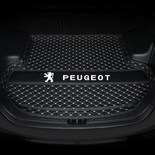 Woniyal Tapis Coffre Voiture pour Peugeot 208 e208 GT GT Line 2020-2023, Tapis de Protection de Coffre ImerméAbles Tapis Coffre Voiture Protection Tapis de Coffre de Voiture,B