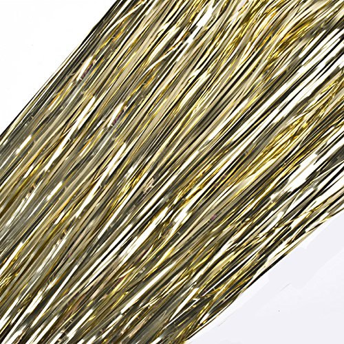 Premier - Decorazione natalizia in lametta, 500 fili, colore: oro