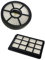 ECO-DE Jeu de 2 filtres HEPA Pièces Détachées pour Aspirateur Absolut Multi-Cyclones Filtre Circulaire + Filtre Rectangulaire ECO-370