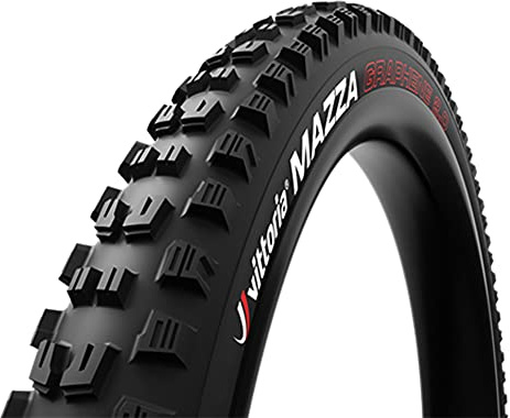 Vittoria Mazza Mountain Bike Tires for Mixed Terrain Conditions - Enduro TNT G2.0 MTB Tire (27.5x2.4), Black