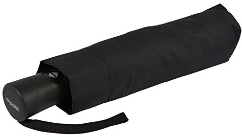 Doppler Taschenschirm Magic Superstrong Sturmsicher Black