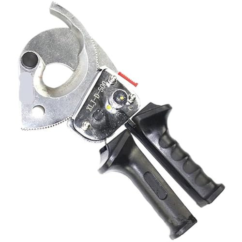 MOHUIED Ratschen-Kabelschneider Drahtschneider mit Teleskopgriff for 500 mm2 Cu/Alu-Kabel Kabelschere Ratsche