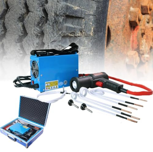 Kit riscaldatore a induzione magnetica, 1500 W ad alta intensità riscaldatore magnetico portatile strumento di rimozione bulloni strumento di rimozione bulloni riscaldamento a induzione strumento