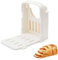 Affetta Pane, Affettatrice per Pane Pieghevole, Affettatrice Regolabile per Pane, Affettatrice per Pane Fatto in Casa, Affettare Sandwich Utensili Pieghevoli, Panino Multifunzionale/Tostapane