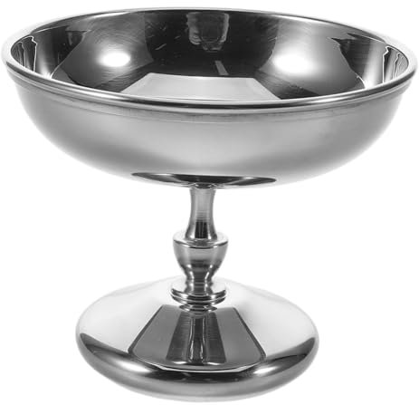 Garneck Dessertteller Fußbecher Servieren Joghurt Snack Soße Schüssel Gericht Eisbecher Sahne Salat Behälter Becher Tasse Pudding Eis Popcorn