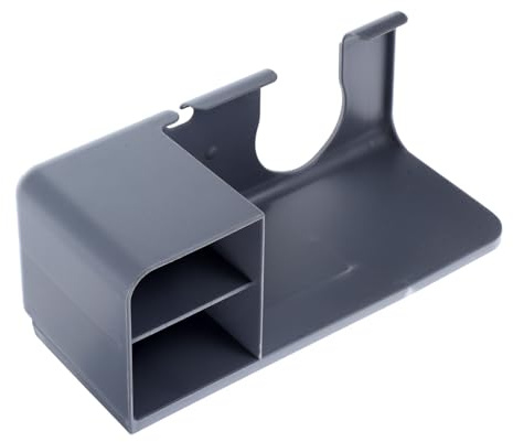 BESTYASH Haartrocknerhalter Wandmontage Grau Selbstklebend Platzsparend Organizer für Badezimmer und Friseursalon Geeignet für Haartrockner Lockenstab und Styling Werkzeuge