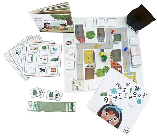 Quatschbox - DaZ: umfangreiches Sprachfördermaterial | Bilderbuch + Lernspiele für Kinder mit Deutsch als Zweitsprache | spielerisches Deutschlernen im Kindergarten und zu Hause
