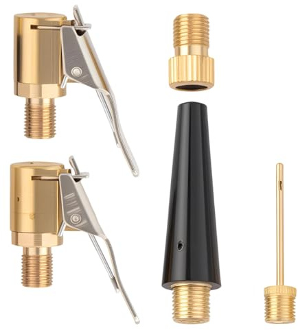 Arvoni Autoventil Hebelstecker Air Chuck, 2 Stück 8mm Autoventil Adapter Auto Ventilstecker Luftpumpe Fahrrad, Ventile Adapter Ventiladapter Fahrrad, für Auto Fahrrad Motorrad Kompressor