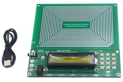 Generador de emisor de frecuencia de entrada de 7.83 Hz DC5V 0.01 – 30000 Hz. Placa de conexión electrónica para mejorar la conectividad y el rendimiento de la computadora