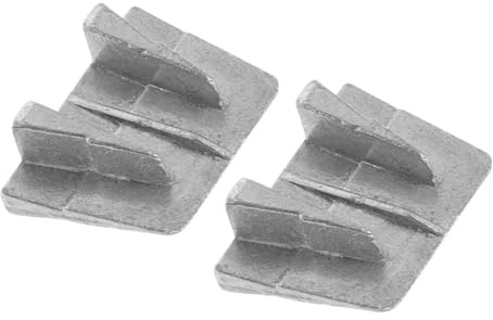 GALPADA 2 Cales en Aluminium pour Poignée D’Outils Accessoires de Fixation pour Hache et Marteau Coins Métalliques de Serrage pour Joints de Meubles 2 Pièces Usage Agricole et