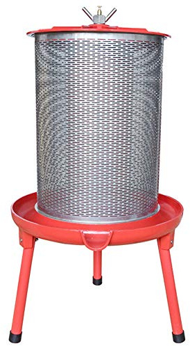 SQUEEZE master 40L Hydropress Prensa de manzanas, frutas y vino, prensa para manzanas, vinificación, pera, prensa de panal de abeja