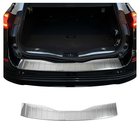OMAC Ladekantenschutz für Ford Mondeo Kombi 2014-2022 Edelstahl Chrom | Stoßstangenschutz, fahrzeugspezifische Passform