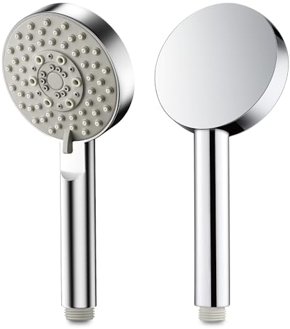 Magichome Duschkopf,Hochdruck Duschkopf Wassersparend mit 5 Strahlarten, Duschkopf Druckerhöhend Turbogeladenes Design Hochdruck Handbrause Dusche für Baden