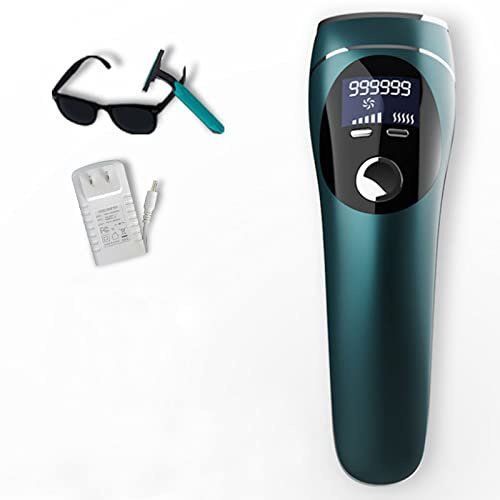 Umerk Epilatore Laser Signore indolore IPL. Epilatore impulso Dispositivo di epilazione Laser for la depilazione del Laser Depilazione Integrale del Corpo e depilazione epilatore (Color : Green)