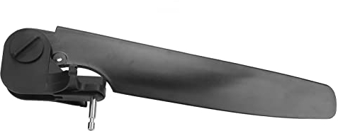 Alomejor Kayak Gouvernail Réglable Pêche Canoë Bateau Gouvernail Queue Girouette Gouvernail Ensemble pour Kayaks Canoës Bateaux de Pêche(45mm pin)