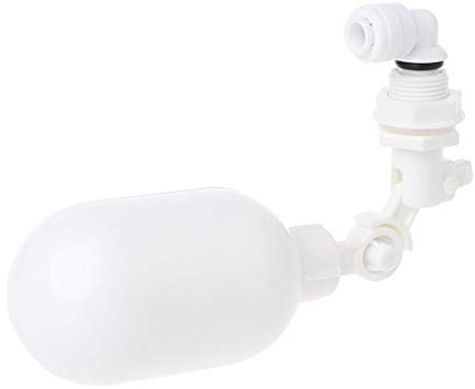 Haveratio Kunststoff-Schwimmerkugelventil, Verstellbarer Wasserfilter, Schwimmerventil, automatische Befüllung, Wassertank, Schwimmerventil, 1/4 Schnellanschluss