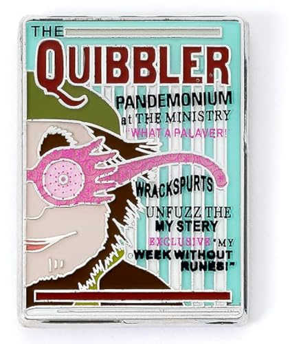 Offizieller Harry Potter Quibbler Anstecker, Einheitsgröße, Versilbert