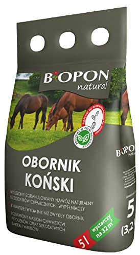 Nipter Pferdemist Pellets Pferdedung Pellets Pferdedünger, 5L für ca. 32m2