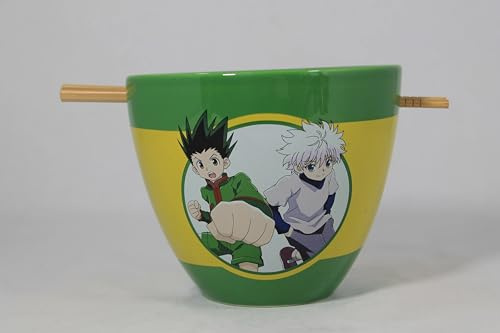 Just Funky Ramen bowl with Gon and Killua Green 470ml