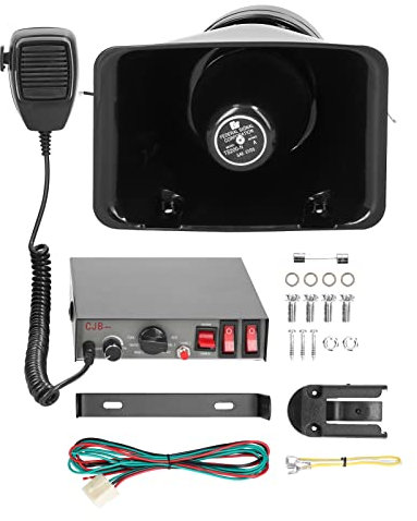 Mulcort 200 W 9 suono auto allarme forte allarme allarme professionale corno sirena corno sistema elettronico PA con microfono manuale 12 V per camion auto