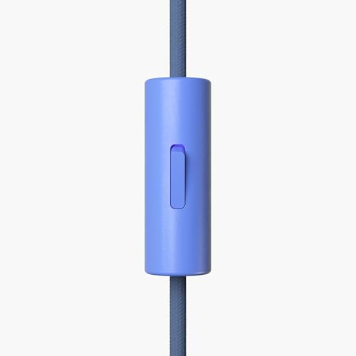 Lightstock Tasteful Switch, Zylindrischer Schalter, 1-pol., mit Erdungsklemme - Blau