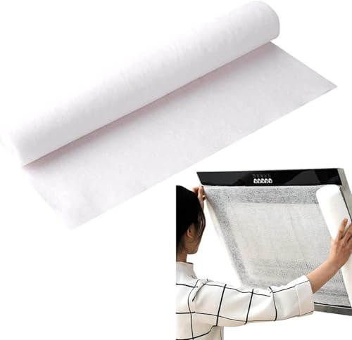 Filtre de rechange pour hotte, filtre à graisse pour hotte, feuilles de filtre anti-huile, 5 m/10 m, filtre de rechange pour hotte aspirante de cuisine, papier filtre non tissé