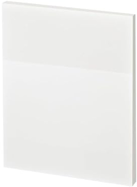 FSSTUD 50 Blatt 27,9 x 21,6 cm große, rechteckige transparente Haftnotizen, durchsichtig, für Büro, Haftnotizen, wasserdicht, transparent, selbstklebende Notizblöcke für Bücher, Anmerkungen