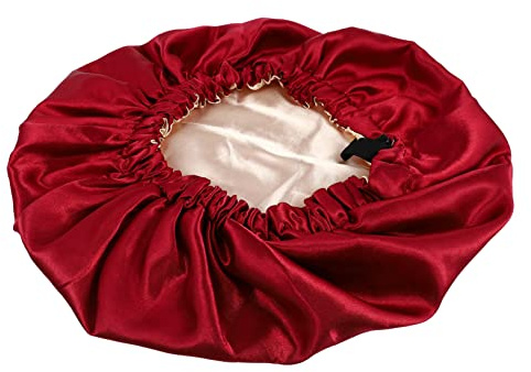SAFIGLE Gorro De Dormir Ajustable Hogar Adorno Cabeza Práctico Turbante De Satén