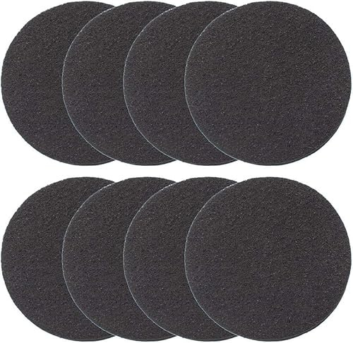 8 Stück Runde Aktivkohlefilter Ersatz für Komposteimer Filter 14 cm Küchen Aktivkohlefilter Kompostbehälter, Geruchsfilter für Arbeitsplatte und Biomüll