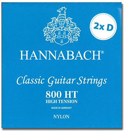 Hannabach 800HT - mit zweiter D-Seite - Special Limited Edition - Saiten für Konzertgitarre High tension