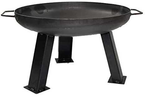 Feuerschale Firm Ø 600 mm Grillschale 60 cm inkl. 3 Füße und 2 Griffe