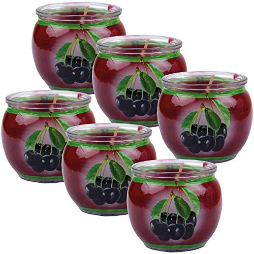 Scented Candles Motif Pack of 6