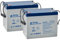 Pair of 12v 80AH AGM Deep Cycle Golf Buggy Batteries