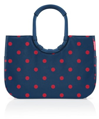 reisenthel loopshopper L Tasche Einkaufstasche frame mixed dots red OR3076