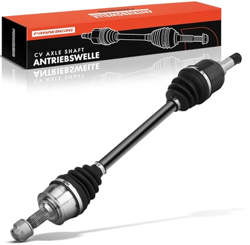 Frankberg Antriebswelle Achswelle MT ohne ABS Ring 55700560 | Vorderachse, Links; Kompatibel mit Qubo 225, Mito 955, Punto Kasten/Hatchback 199, Punto Evo Kasten/Hatchback 199, Punto 199