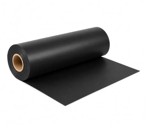 EPDM Mauersperrbahn | Sperrfolie zur Bauwerksabdichtung, Fassadenschutz & Abdichtung von Fenster- & Türelementen | 1,1mm x 20m in verschiedenen Breiten (200mm Breite)