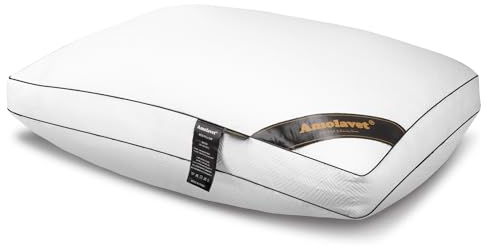 Amolavet Hotel Kopfkissen 40x80 1 Stück-Verstellbare Down Alternative Bequem Kissen 40x80-Weiche Luxus Schlafkissen 40x80 für Seitenschläfer und Rückenschläfer-Pillows for Sleeping