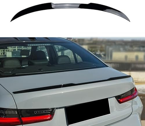 Heckspoiler Spoilerlippe für BMW 3 Series G20 320i 325i 330i M3 2019+,Heckflügel, Spoilerlippe für Auto-Tuning, ABS Kunststoff(Color:A)