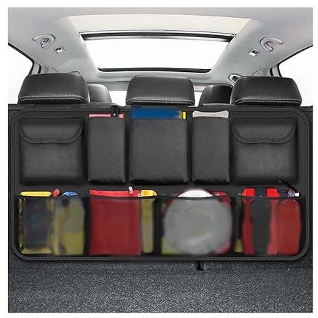 evimo Kofferraum Organizer, für Ford Puma Puma ST Puma ST-Line X 2020-2024 Kofferraumtasche Auto Kofferraum Organizer Box Faltbar Kofferraum Tasche Aufbewahrung Zubehör,A