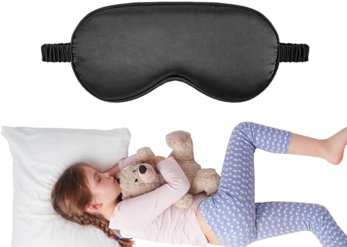 Augenabdeckung Für Die Nacht – Verdunkelungs-Schlafmaske, Weiche | Verstellbare Augenbinde | Reise-Rest-Augenschutz, Elastisches Riemendesign, Bequeme Lichtblockierung, Im Zugflugbüro, Entsp