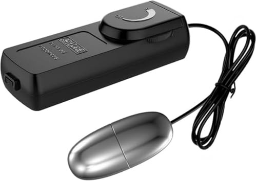 Silver Clit Bullet Power Vibrator - Black Controller G spot Clitoris Stimulator Egg Adult Sex Toy Sex Egg Vibrator Bullet Personal